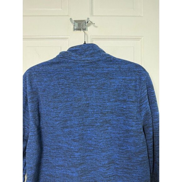 Ultra Game NBA Philadelphia 76ers Blue & Black 1/4 Zip Fleece Men's Size Medium - Picture 6 of 10